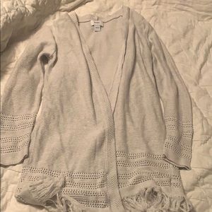 Girls old navy long sleeve cardigan